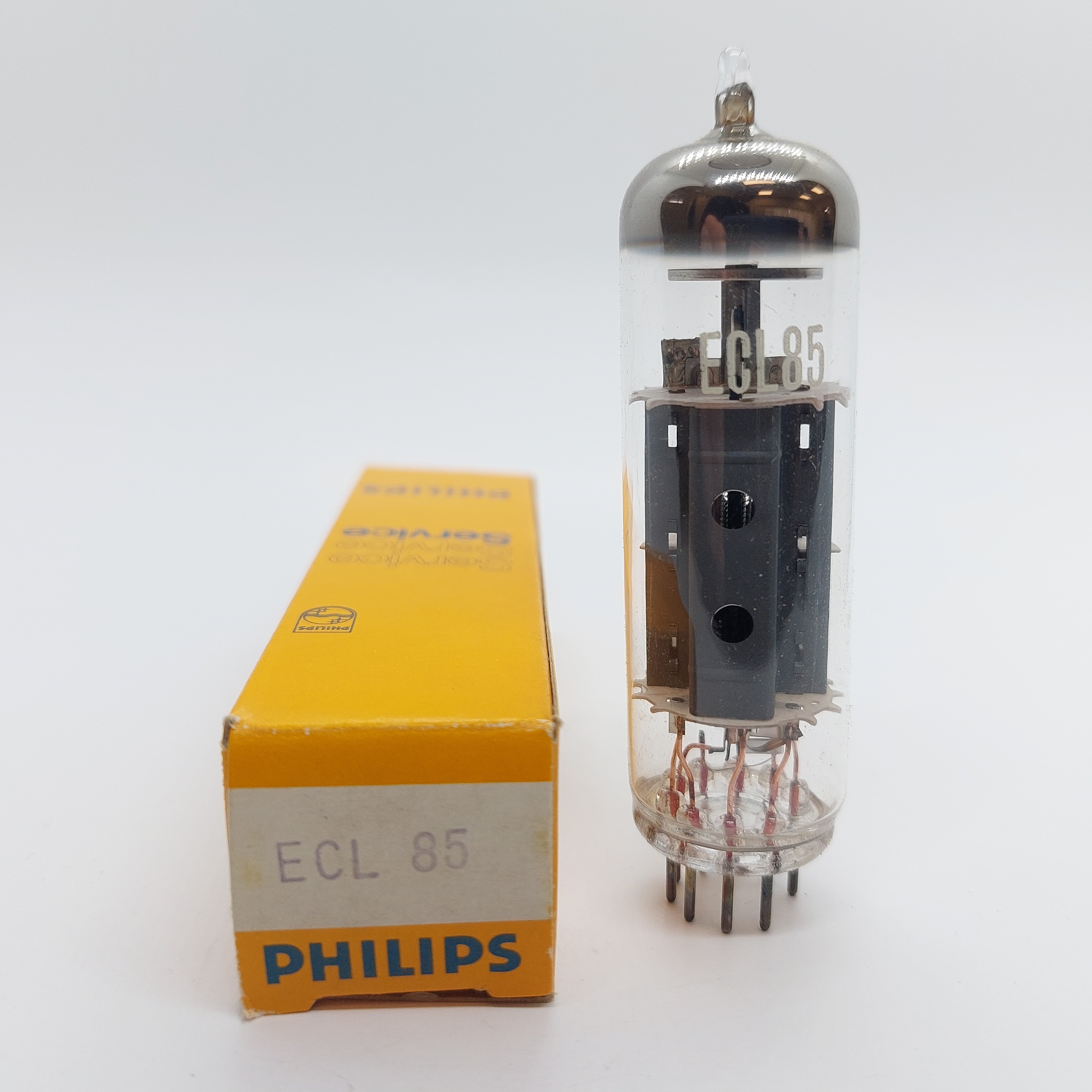 ECL85 PHILIPS NOS BOXED VALVE TUBE
